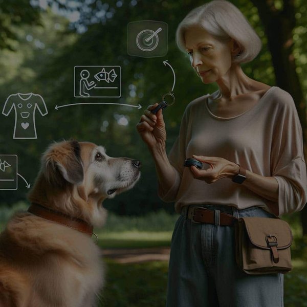 What's the Best Technique for Introducing Clicker Training to a Senior Dog?